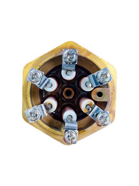 Блок ТЭН 6000W 220/400V - G1,5 (48мм), медь, L-43см, под винт