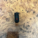 66155 Выключатель одноклавишный 15А/250V, узкий, с красной линзой