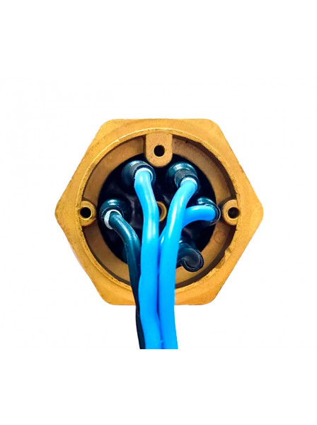 Блок ТЭН NM 6000W 220/400V, медь, G1,5 (48мм), L-430мм + прокладка