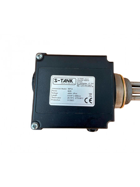 ТЭН WP-6 G1 1/2 6000W/400V