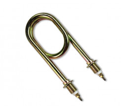 ТЭН скрепка 2500W, М18, оцинк. сталь, L-145мм., для котлов