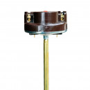 3402207_kit ТЭН радиаторный RG 700W/220V, левая резьба G1 (33мм.) + термостат