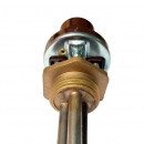 3402208_kit ТЭН радиаторный RG 800W/220V, левая резьба G1 (33мм.) + термостат