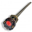 3402150_kit ТЭН радиаторный RG 1500W/220V, правая резьба G1 (33мм.) + термостат