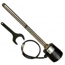 ECT0009 Блок ТЭН с термостатом 9000W G1 1/2, нерж., 220/380V