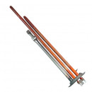 20052N ТЭН RF 2000W/220V (700+1300), TS+, медный, верт. нерж. патрубки