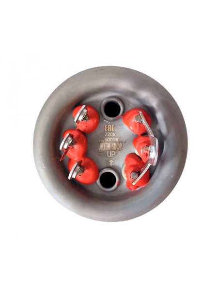 ТЭН GS 6000W/220V (3x2000W) медный, под винт