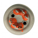 03861 ТЭН GS 6000W/220V (3x2000W) медный, под винт