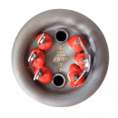 03861 ТЭН GS 6000W/220V (3x2000W) медный, под винт