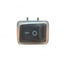 301208 Выключатель одноклавишный черный QY601-201