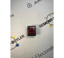 Выключатель двухклавишный Ariston 16A/250V, 20A/125V