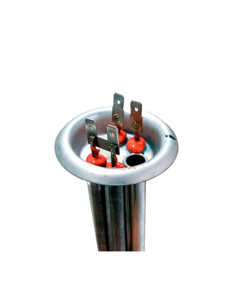 ТЭН DN 2000W/230V, нержавейка, под анод М4, верт., 4 контакта