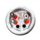 3062212N ТЭН DT 2000W, нержавейка, гор., под винт, Fora