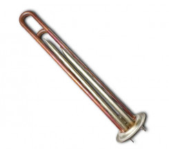 ТЭН RF 2000W/220V (700+1300), TS, медный, верт. нерж. патрубки
