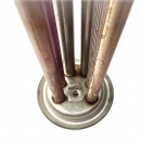 20052N2 ТЭН RF 2000W/220V (700+1300), TS, медный, верт. нерж. патрубки