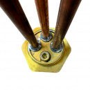 3182230 ТЭН G1 1/4 RDT 1500W TS с местом под анод М6, медь