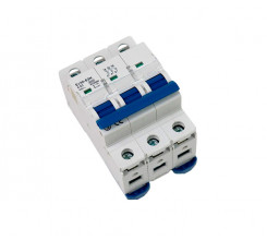 Автоматический выключатель ZOTA Ev30-63N 3P 6kA 63A C