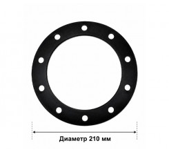 Прокладка фланцевая 210х10, FCR, STM