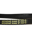 WN771 Ремень стиральной машины L-1262 - J5, черный