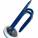 00986 ТЭН RF 800W/230V М6, нерж. с эмалью, верт.