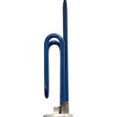 00985 ТЭН RF 1200W/230V М6, нерж. с эмалью, верт.