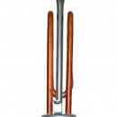 3400951 ТЭН RF 1500W/220V медный, верт., (Rival)