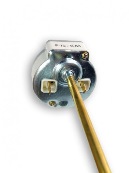 Термостат стержневой с термозащитой TBS 16A 250V F.70/S.83