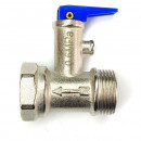 180534 Клапан предохранительный с рычажком 3/4, 6,0 Бар