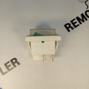 66448 Выключатель одноклавишный 16А/250V, широкий