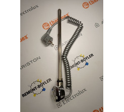 Блок управления с ТЭНом Terma MEG 1.0 кабель с вилкой, хром, 300 Вт