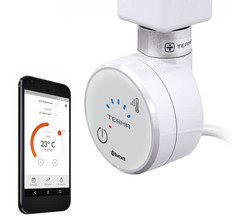 Блок управления с ТЭНом Terma MOA Blue c Bluetooth, белый
