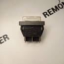 66137 Выключатель одноклавишный, двухрежимный 15А/250V