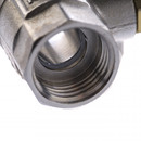 11491149 Кран шаровой FM 1/2 гайка-штуцер ручка (AQUALINK 120/10)