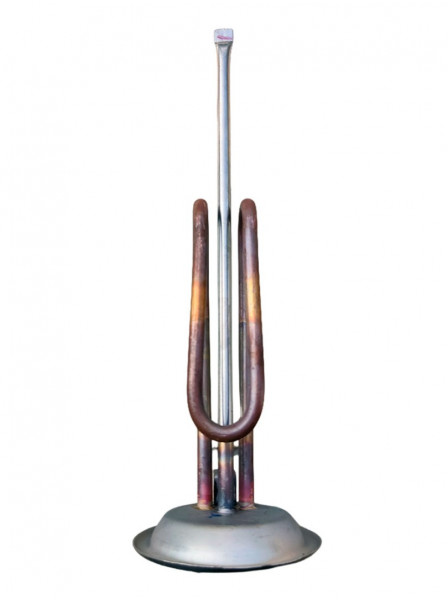 ТЭН RF 1500W, медь, 92мм., М6, клеммы под стержневой термостат, L290мм