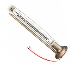 ТЭН IFR 2000W/220V, инфракрасный, фланец 92мм., верт.