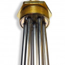 3068803 Блок ТЭН G2 - 6000W/220V, нерж., L=310мм., с трубкой