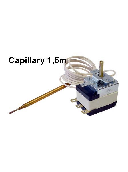 Термостат регулировочный 0-90°C с капиляром 1500 мм. D6